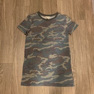 Forever 21 Camo T-shirt dress